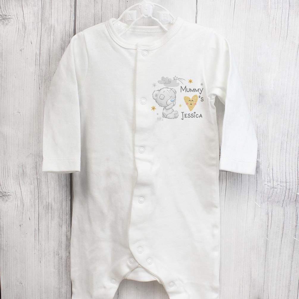 Personalised Tiny Tatty Teddy Baby Grow 0-3 Months Extra Image 2